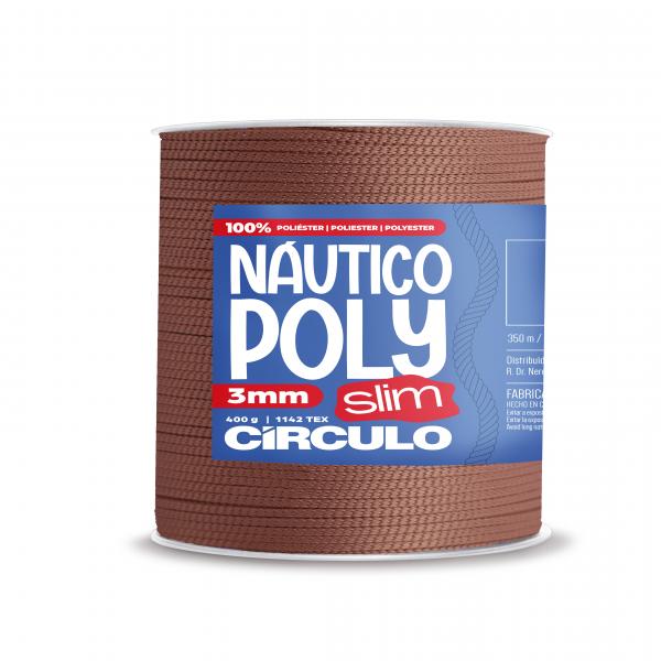 FIO NAUTICO POLY SLIM 3MM - COR 3201 CAMAFEU